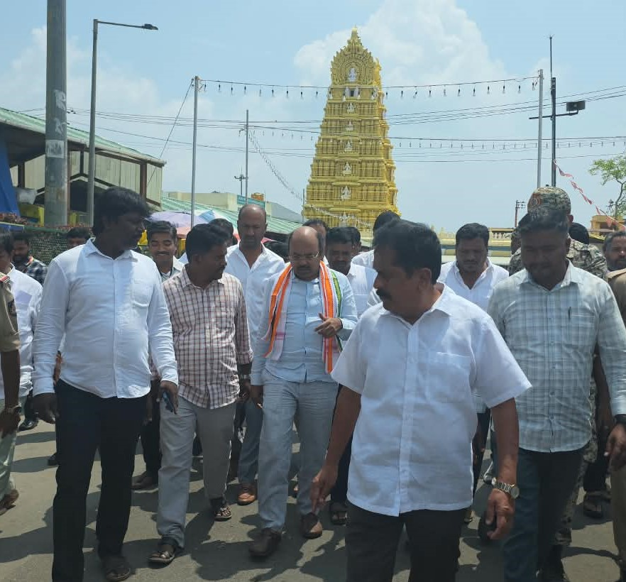 Minister Yatindra inspects infrastructure, Devpt works in Mysuru