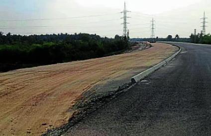 National Highway, many obstacles to development