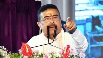 Adhikari urges support for Modi, Targets CJP