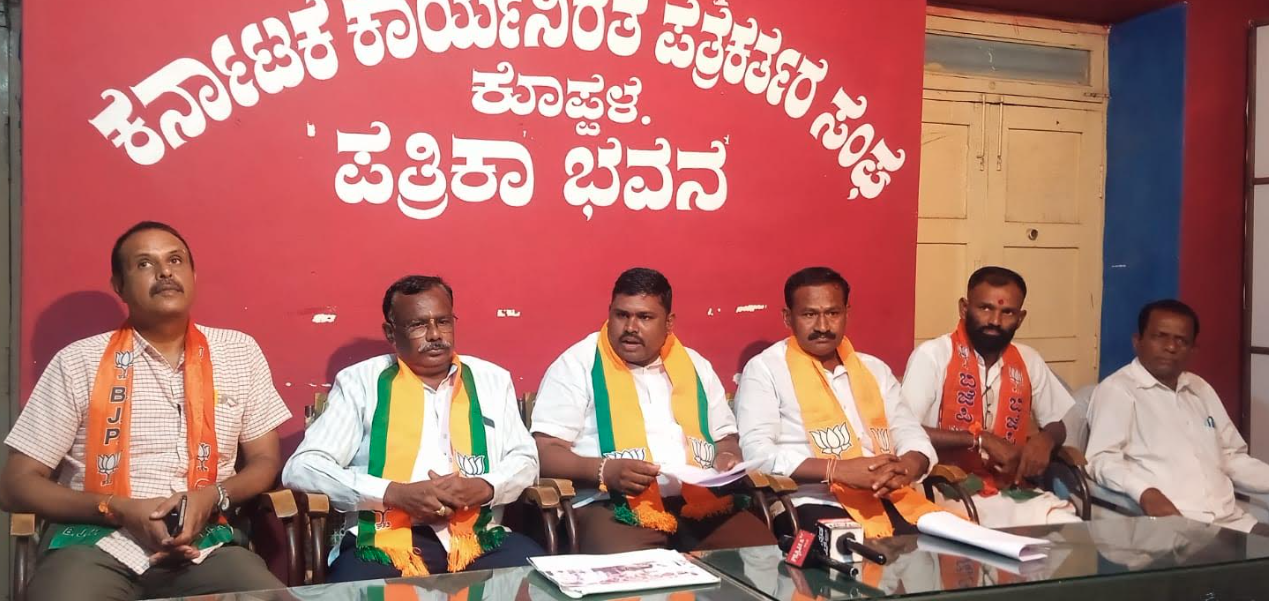 BJP leaders question MLA Hitnal over Kavatar allegations