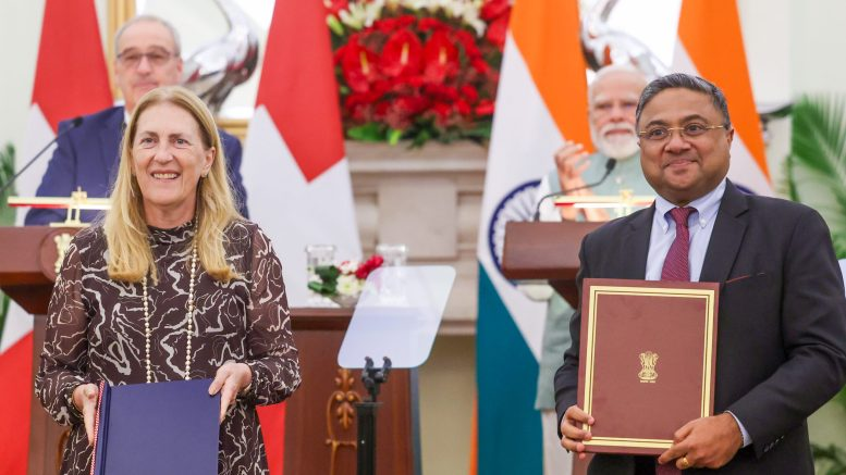 India, Switzerland double down on trade, infra ties