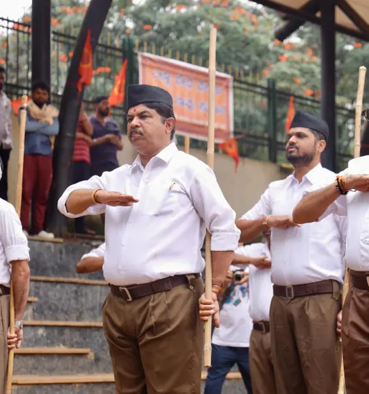 R. Ashoka defends RSS funding & ideology