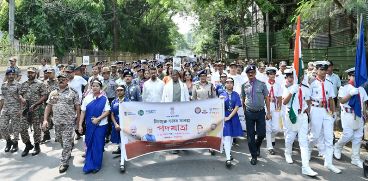 Assam Governor concludes anti-drug awareness padayatra