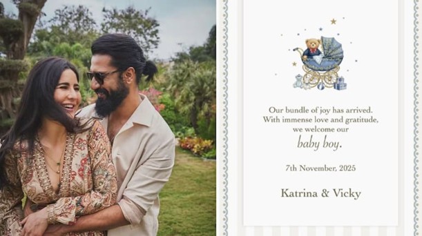 Katrina Kaif and Vicky Kaushal welcome baby boy