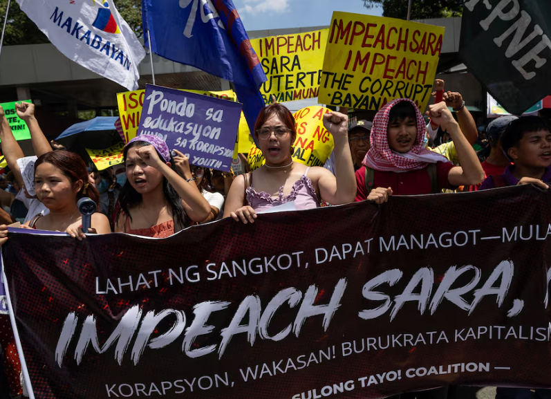 Philippine VP Duterte impeached for a second time
