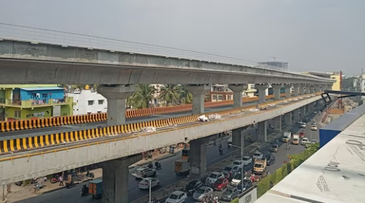 Double-Decker Flyover Near Silk Board to Open by Year-End