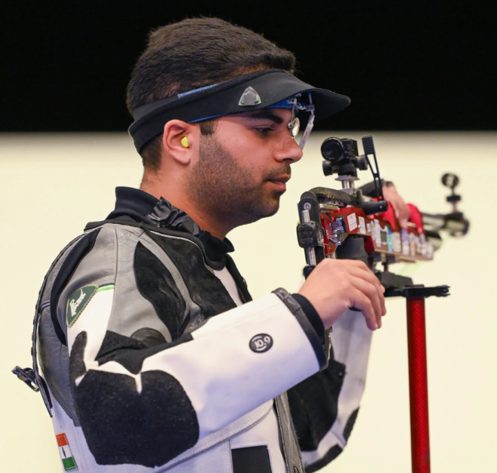 India shines with golden victory at Asian Shooting Championship