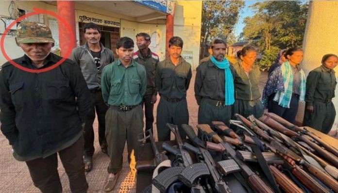 12 Maoists, including top leader Ramdher to surrender