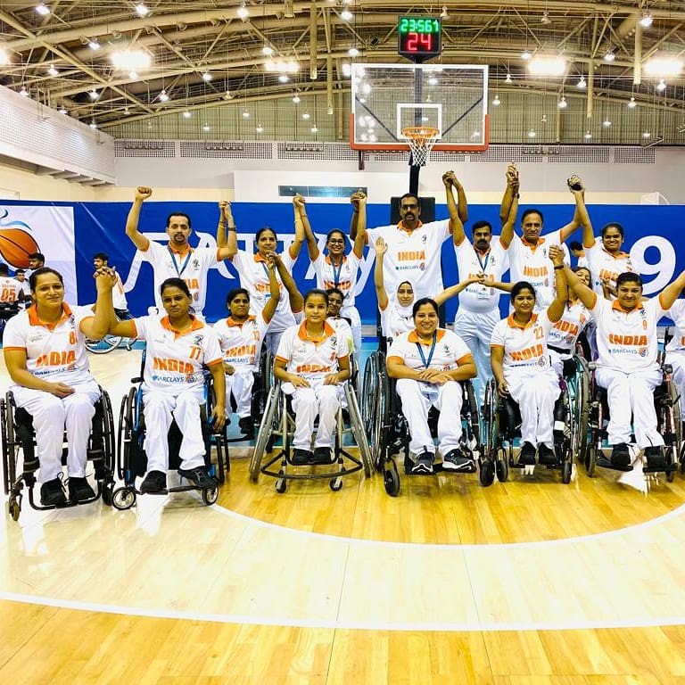 India’s women’s wheelchair basketball team headed to Glasgow