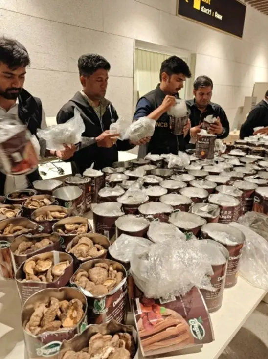 NCB Busts Rs 50 Crore Drug Haul from Colombo to Bengaluru