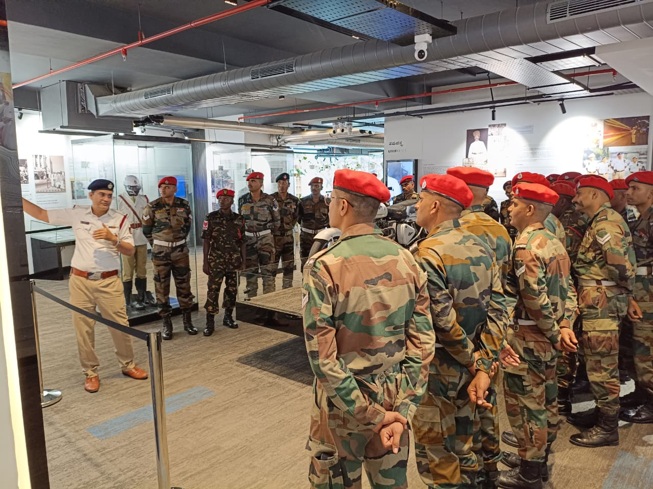 Traffic awareness session conducted for officers
