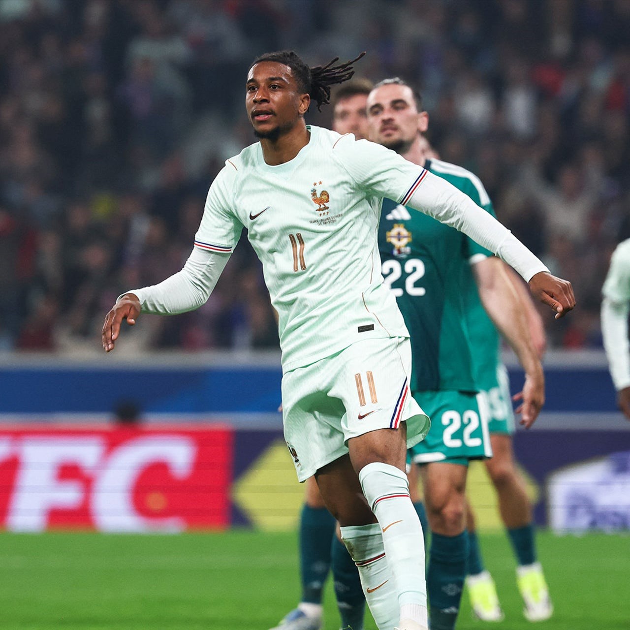 Olise hat-trick powers France past Northern Ireland before World Cup