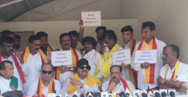 Vatal warns massive protest over Belagavi issue