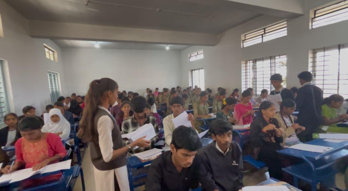 Talent Hunt Examination for Class 10 Students Held Successfully