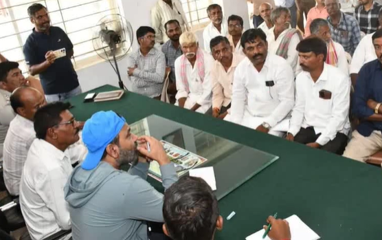 Minister Santosh Lad Listens to Public Grievances