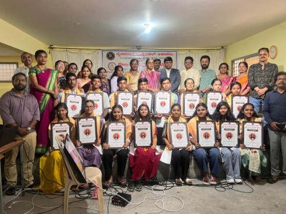Samhita students awarded