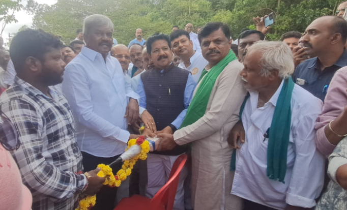 Bhadra water reaches Chitradurga after decades