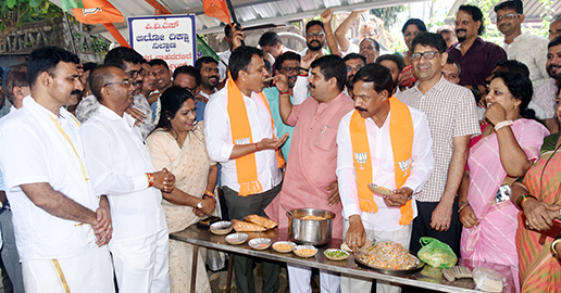 BJP workers celebrate big state election wins