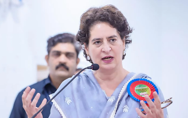 Congress backs Priyanka Gandhi on Palestine policy