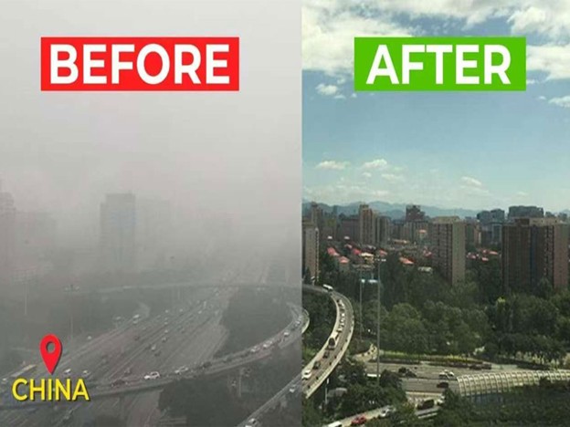 China extends hand to India to tackle air pollution