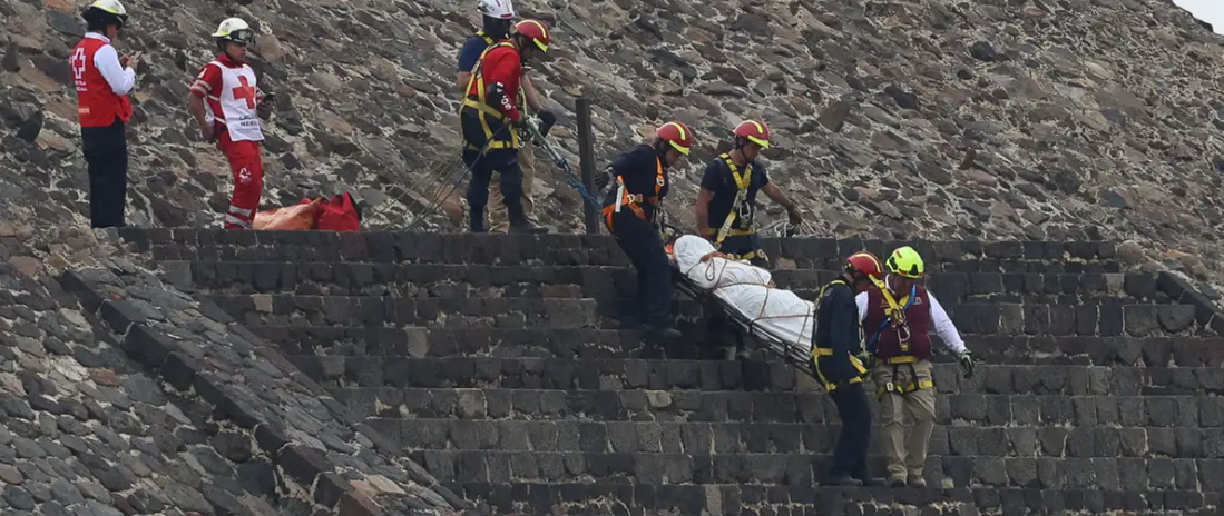 Shooting at Mexico’s Teotihuacan pyramids kills tourist