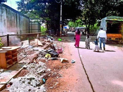 Night Dumpers Turn Ramaiah Road Filthy