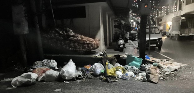 Rajajinagar black spots cleared, area beautified
