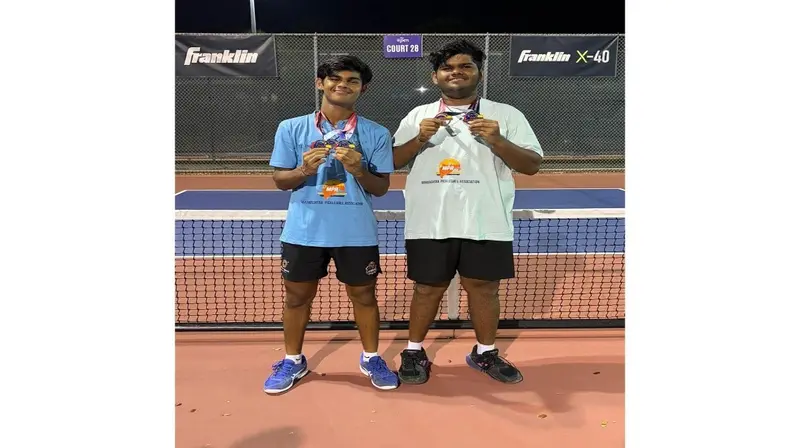 Indian brothers win three historic pickleball golds
