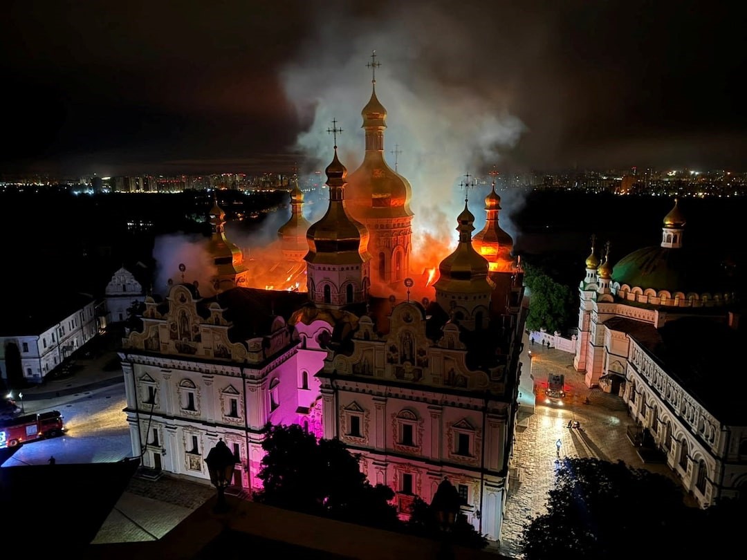 Russia rejects claims over Kyiv monastery damage