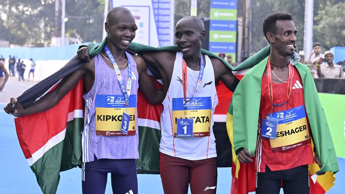 Matata, Rengeruk claim Delhi Half Marathon titles