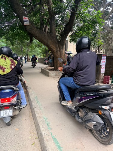 New bike line in city?