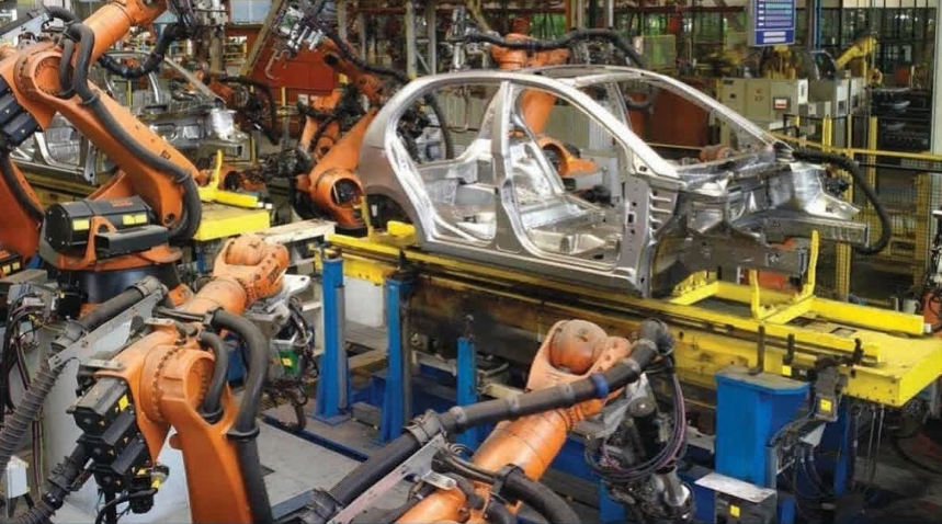 India's manufacturing sector growth slips to four-year low in March