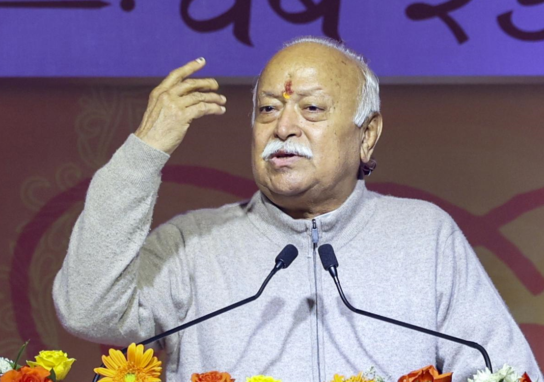 Bhagwat says RSS rejects separate identities, embraces unity