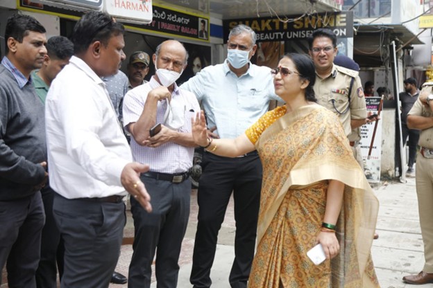 GBA officials inspect key Bengaluru junctions