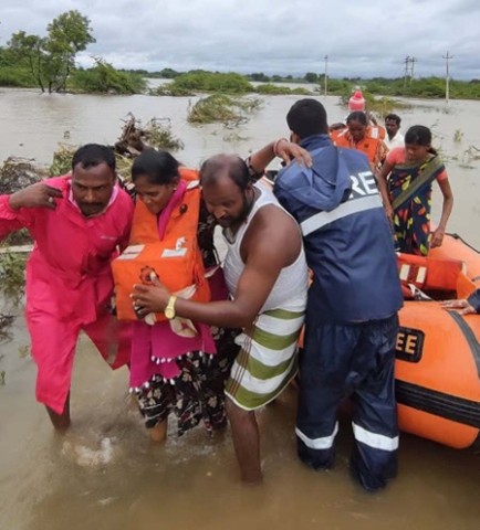 10 Rescued, 47 Houses Damaged in Bhima River Floods