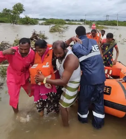 10 Rescued, 47 Houses Damaged in Bhima River Floods