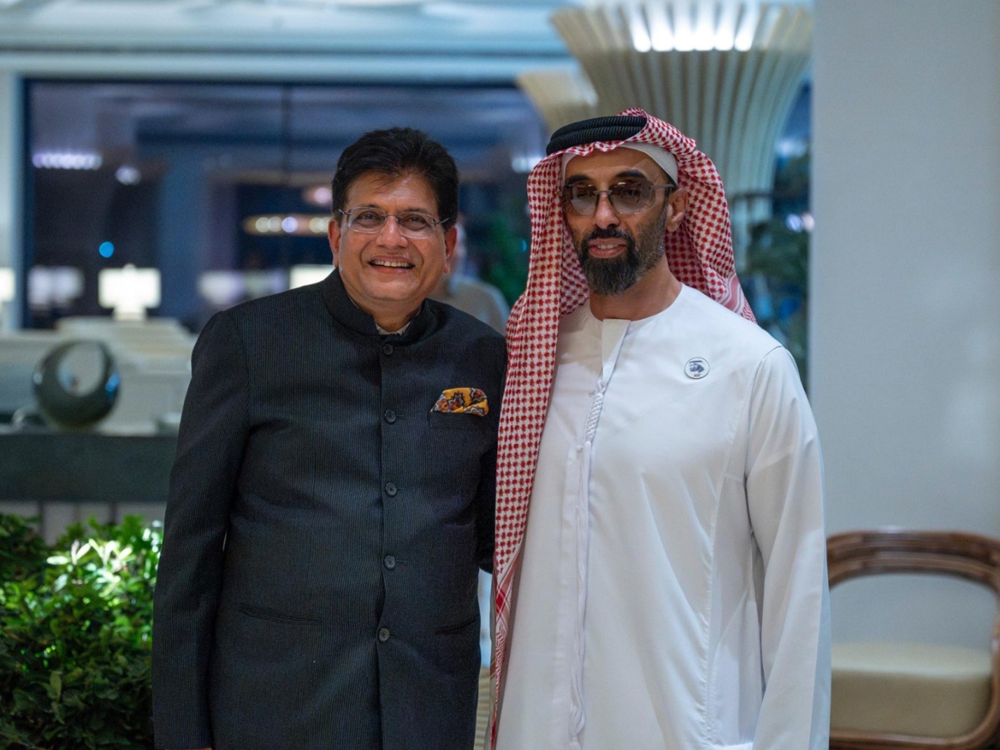 Goyal, Abu Dhabi Deputy Ruler discuss AI, energy