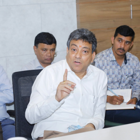 Tushar Giri Nath reviews urban development initiatives in Malleswaram