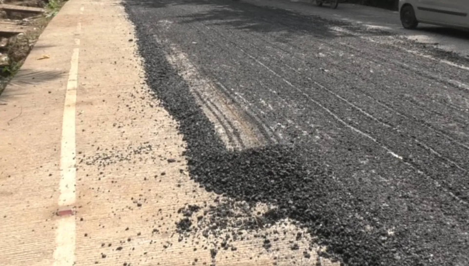 Bizarre road work sparks outrage in Karwar