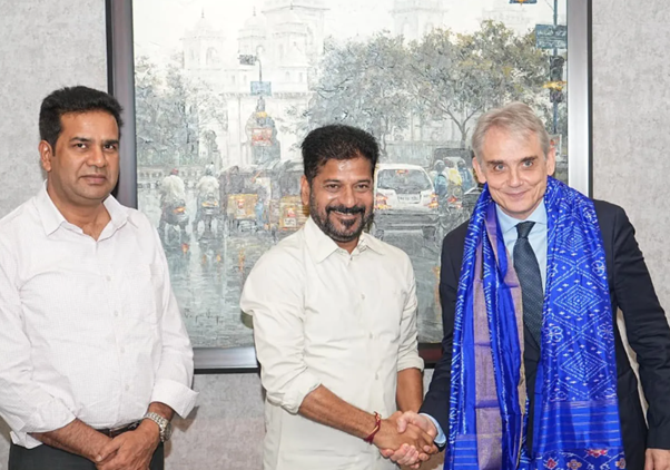 Reddy seeks German aid to turn Telangana global innov hub