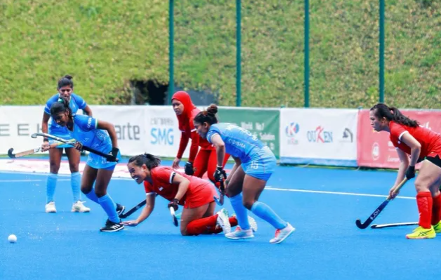 India crush Singapore 12-0, enter Super four
