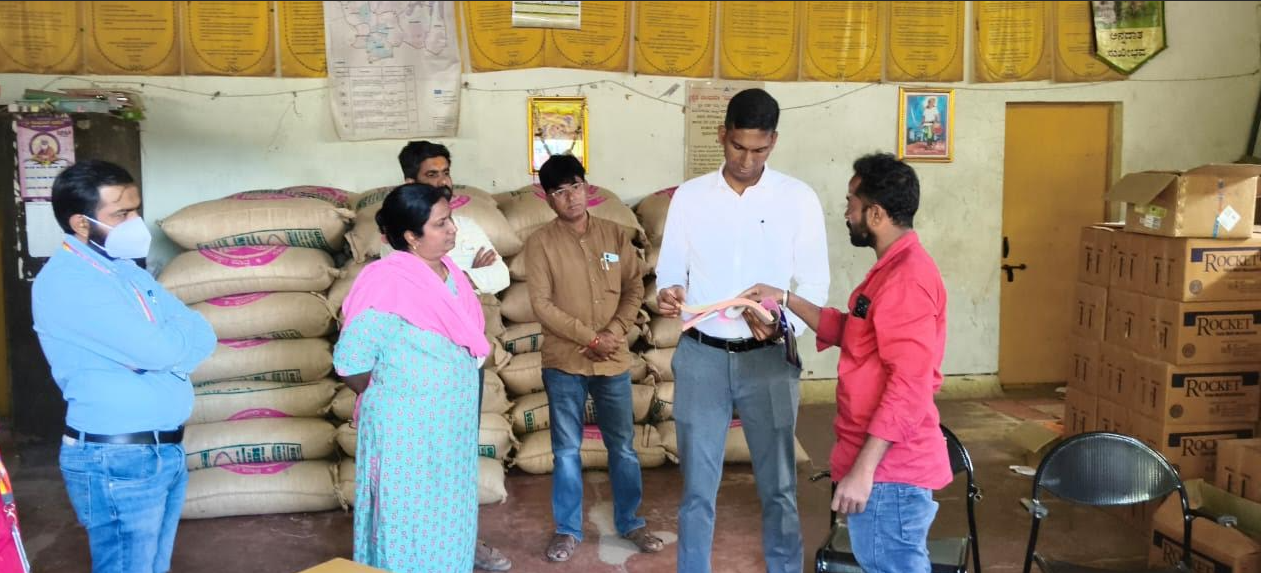 Babaleshwar taluk inspection by DC Dr. Anand K