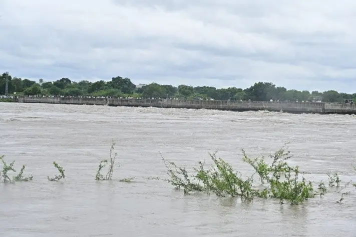 Bridge Nears Submergence, Traffic Halted in Kalaburagi