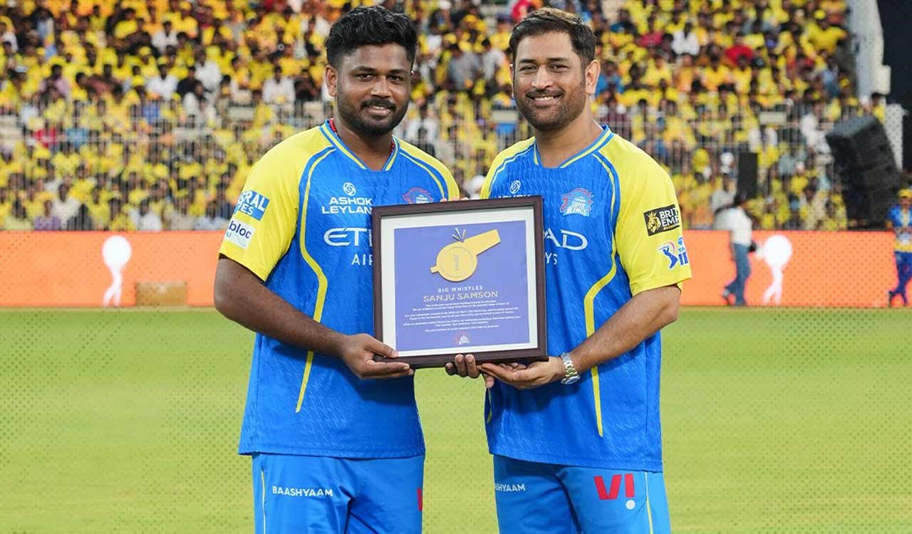 Samson viewed as Dhoni’s natural successor at CSK