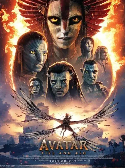 Avatar: Fire and Ash poster revealed