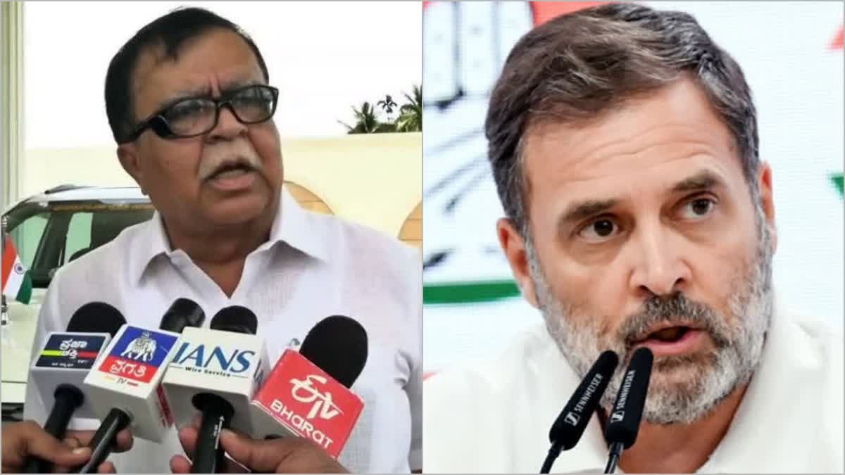 KN Rajanna writes to Rahul over ‘vote theft’ remarks
