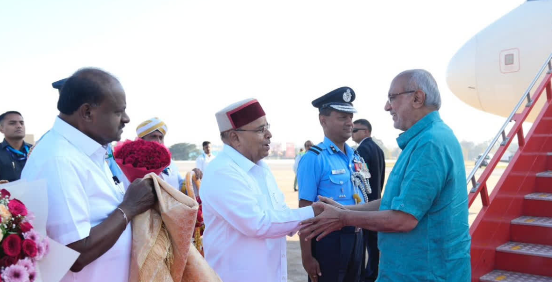 Heritage and harmony mark Radhakrishnan’s Karnataka district tour