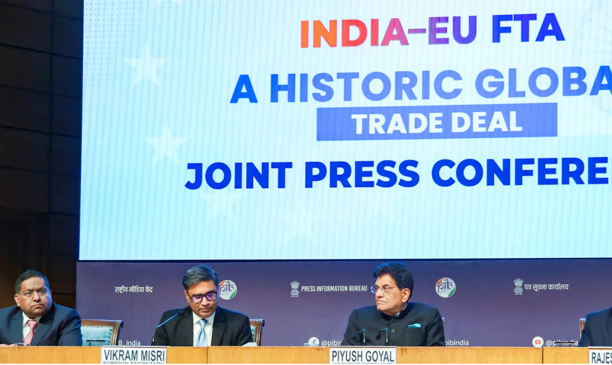 India’s FTAs with targeted partners drive 92% trade growth