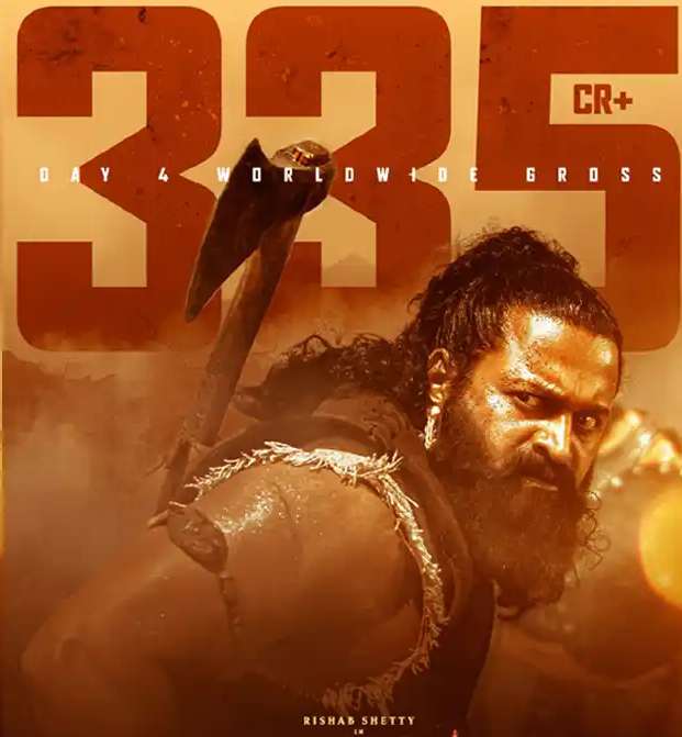Kantara Chapter 1 crosses ₹300 crore mark