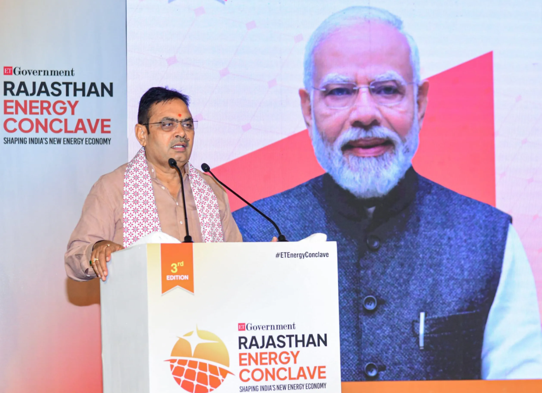 Bhajanlal Sharma Calls for Mass Movement on Energy Conservation and Fuel Saving